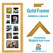 panoramic gold picture frame